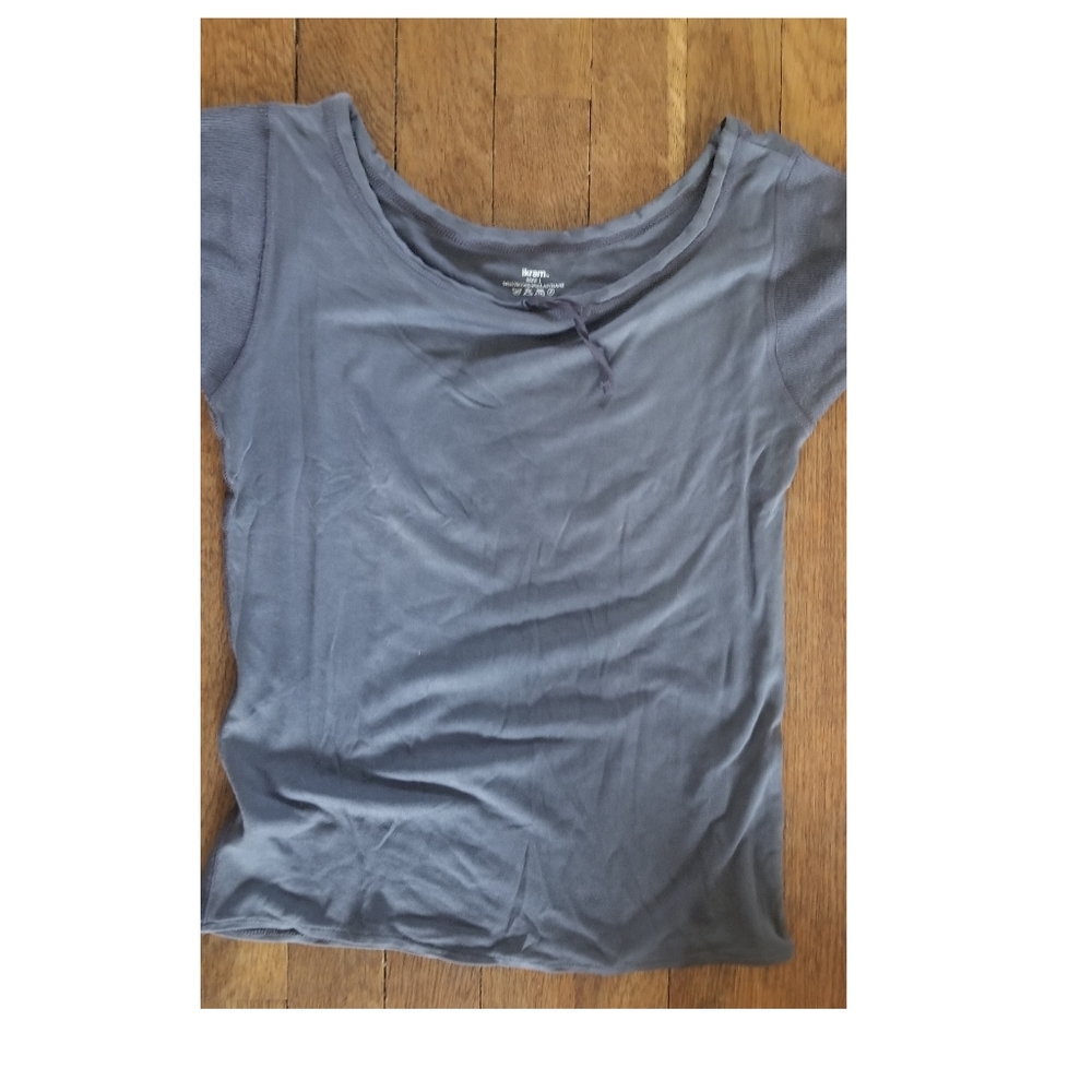 Ikram Grey Blouse top